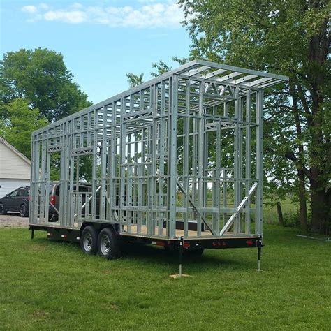 tiny house metal frame|20x40 metal tiny homes.